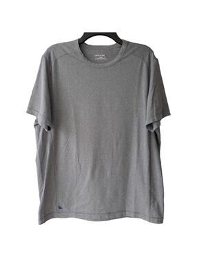 UNTUCKit Clarendon II Men's Large Gray Performance T-Shirt Moisture Wicking 2021